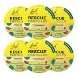 Boîte Bach Rescue Pastilles à la pastèque, pratique pour le stress quotidien.