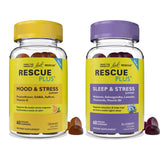 Bach Rescue Plus Gommes, bouteille vue de face, peut favoriser le calme.