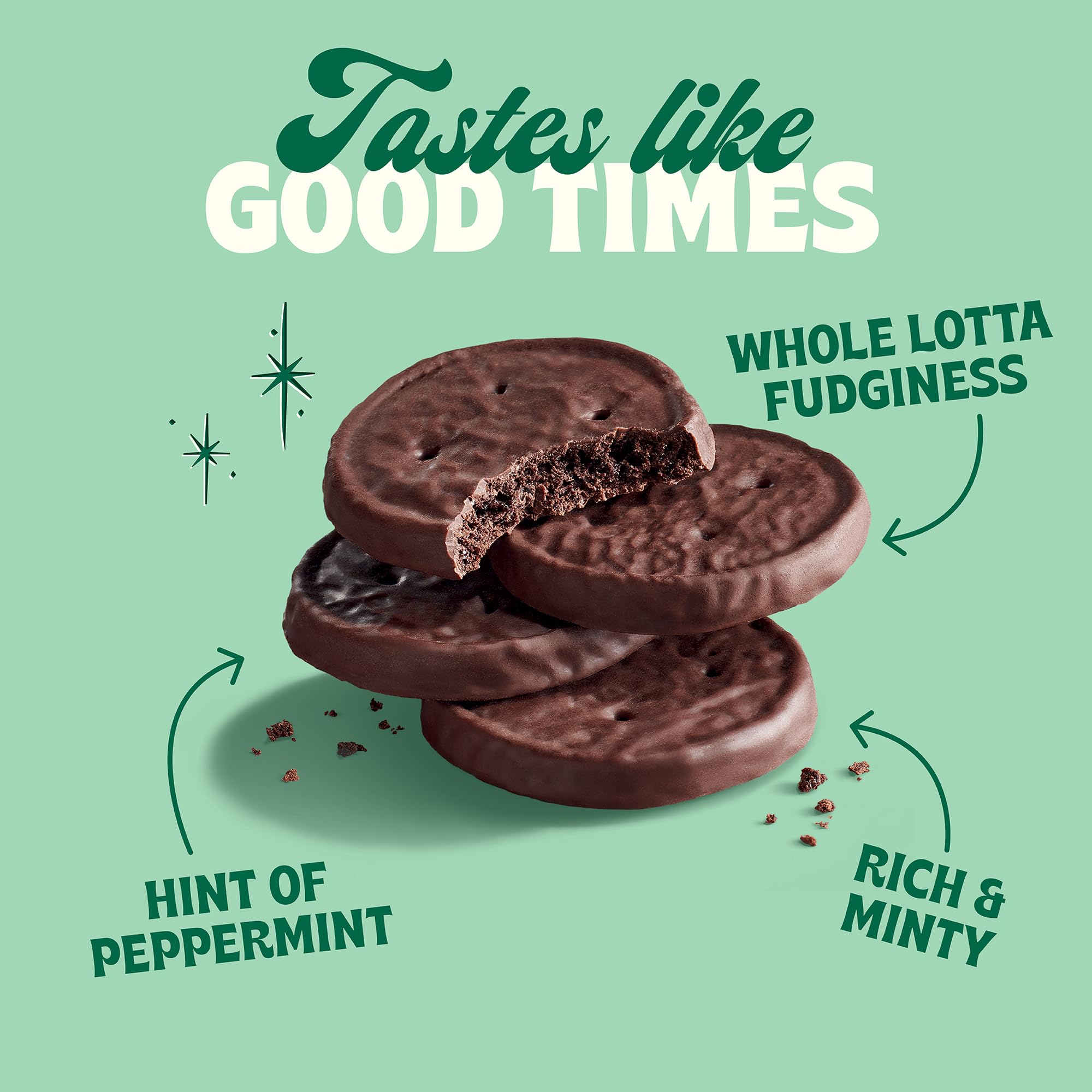 Back to Nature biscuits menthe fudge: parfait en dessert rapide ou bouchée pratique.