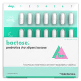 BACTOSE capsules-probiotiques-lactose : soutien potentiel à la digestion du lactose.