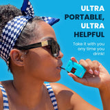BACtrack Porte-clés Testeur d’Alcool par Souffle Bleu | Testeur portable ultra-compact pour usage personnel