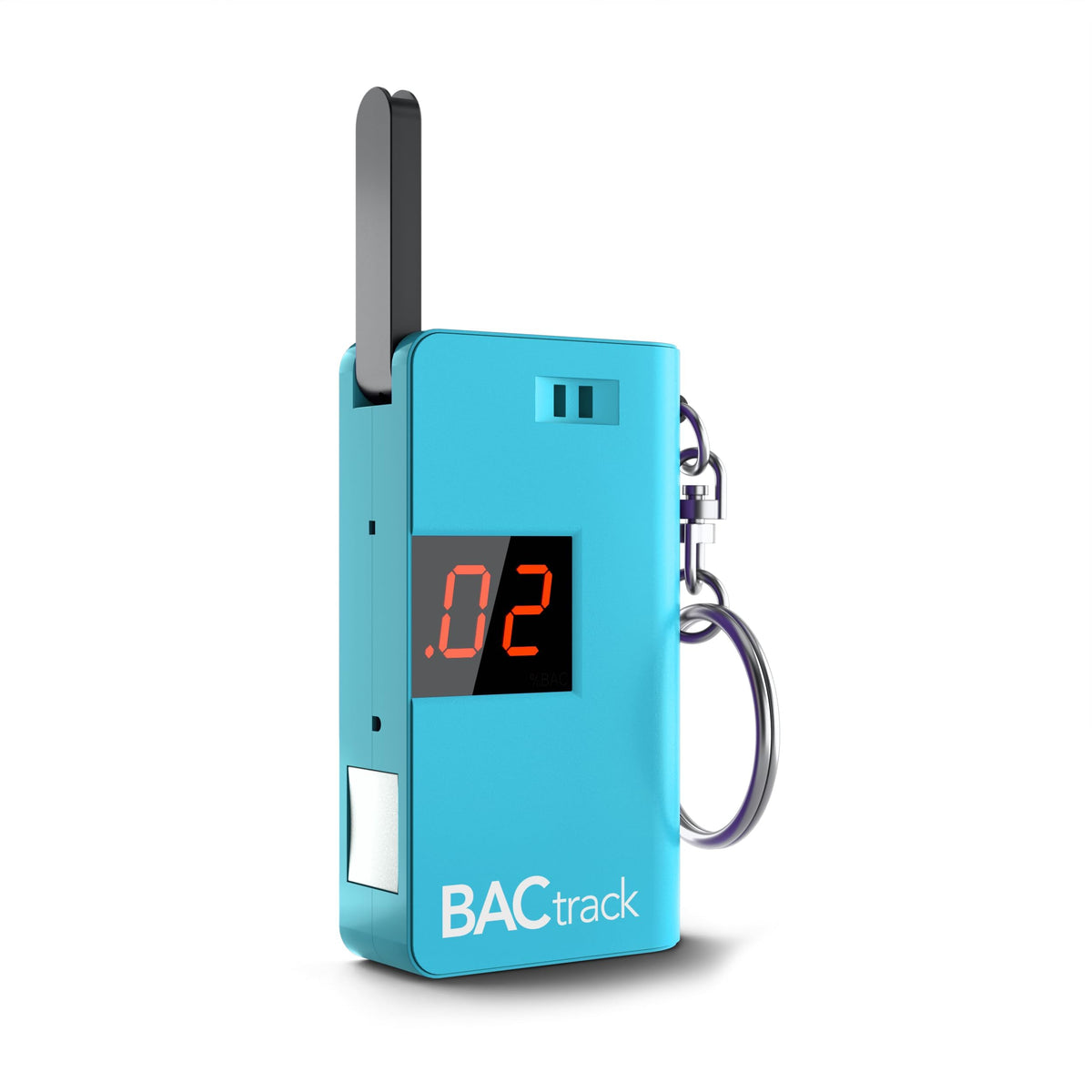 BACtrack Porte-clés Testeur d’Alcool par Souffle Bleu | Testeur portable ultra-compact pour usage personnel