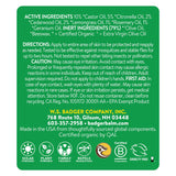 Badger baton huile d’olive: hydratation légère pendant l’application.