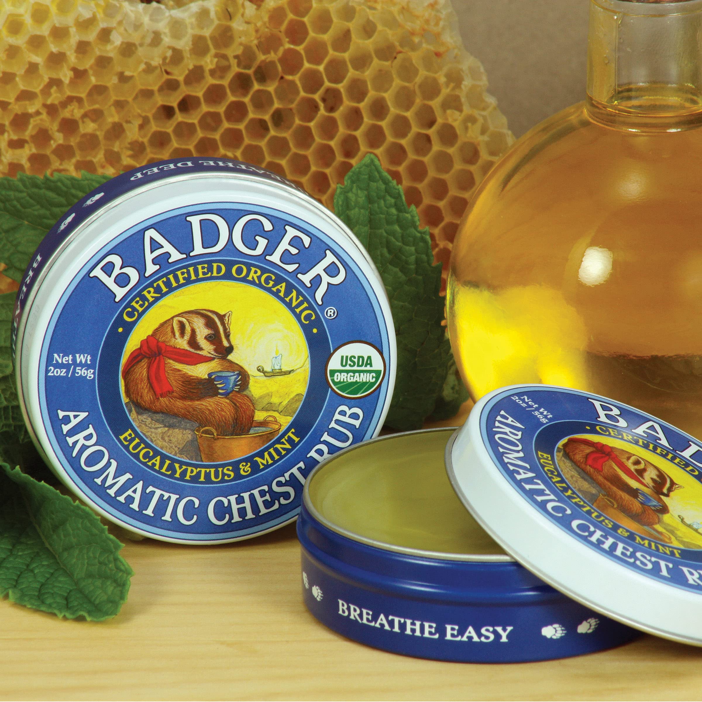 Badger format compact 0,75 oz, pratique pour toute la famille.