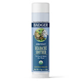 Badger Headache Soother, application sur les tempes pour une sensation rafraîchissante.