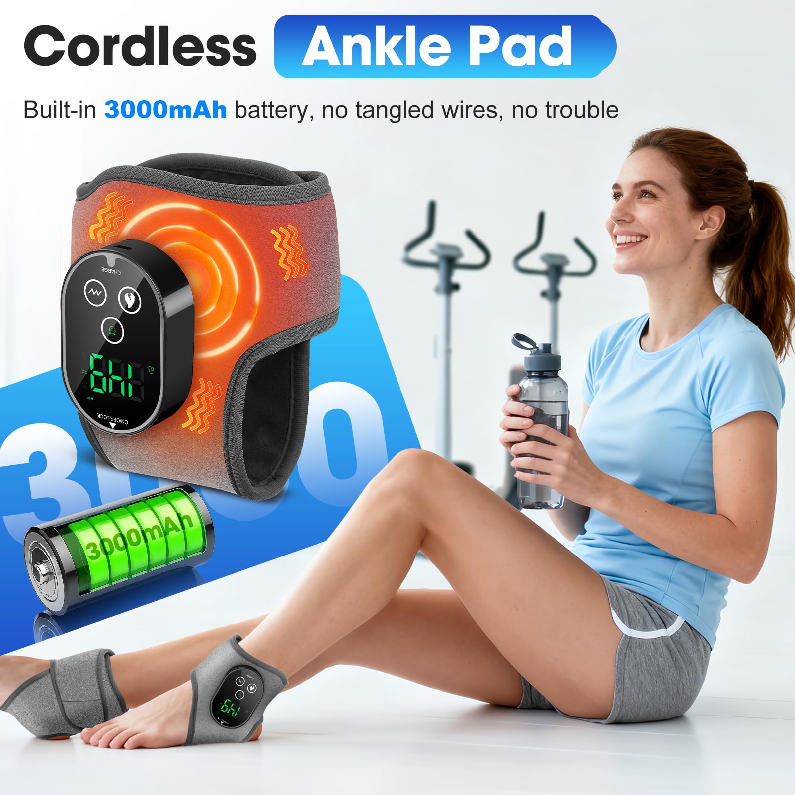 BAISEMAIN trois-modes-vibration varient le massage.