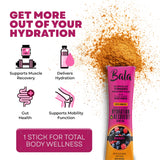 BALA Enzyme Hydration : boisson sans sucre enrichie de curcumine pour le bien-être quotidien.