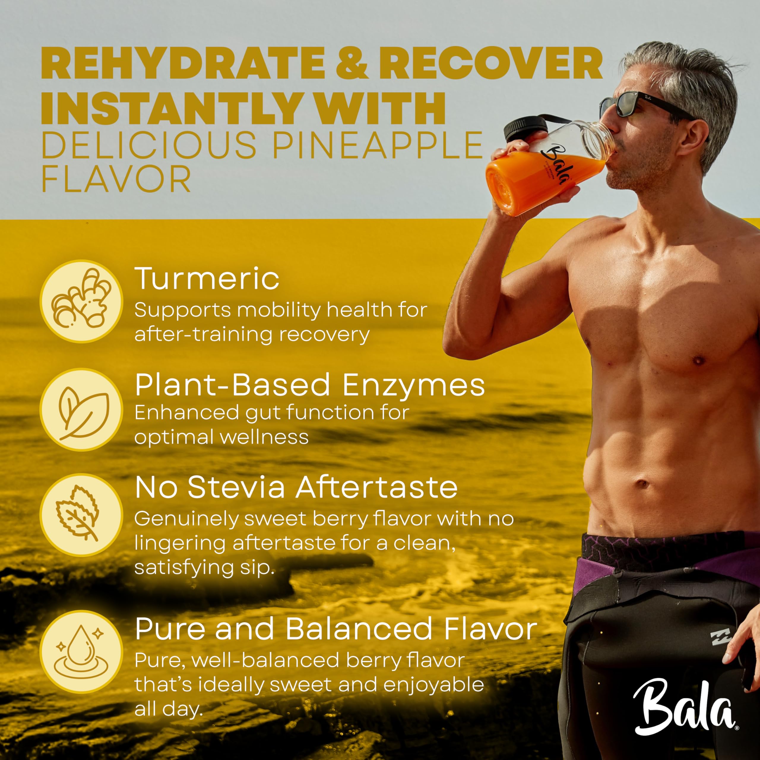 Bala Hydration Pack 30 Sachets – hydratation pratique au quotidien.