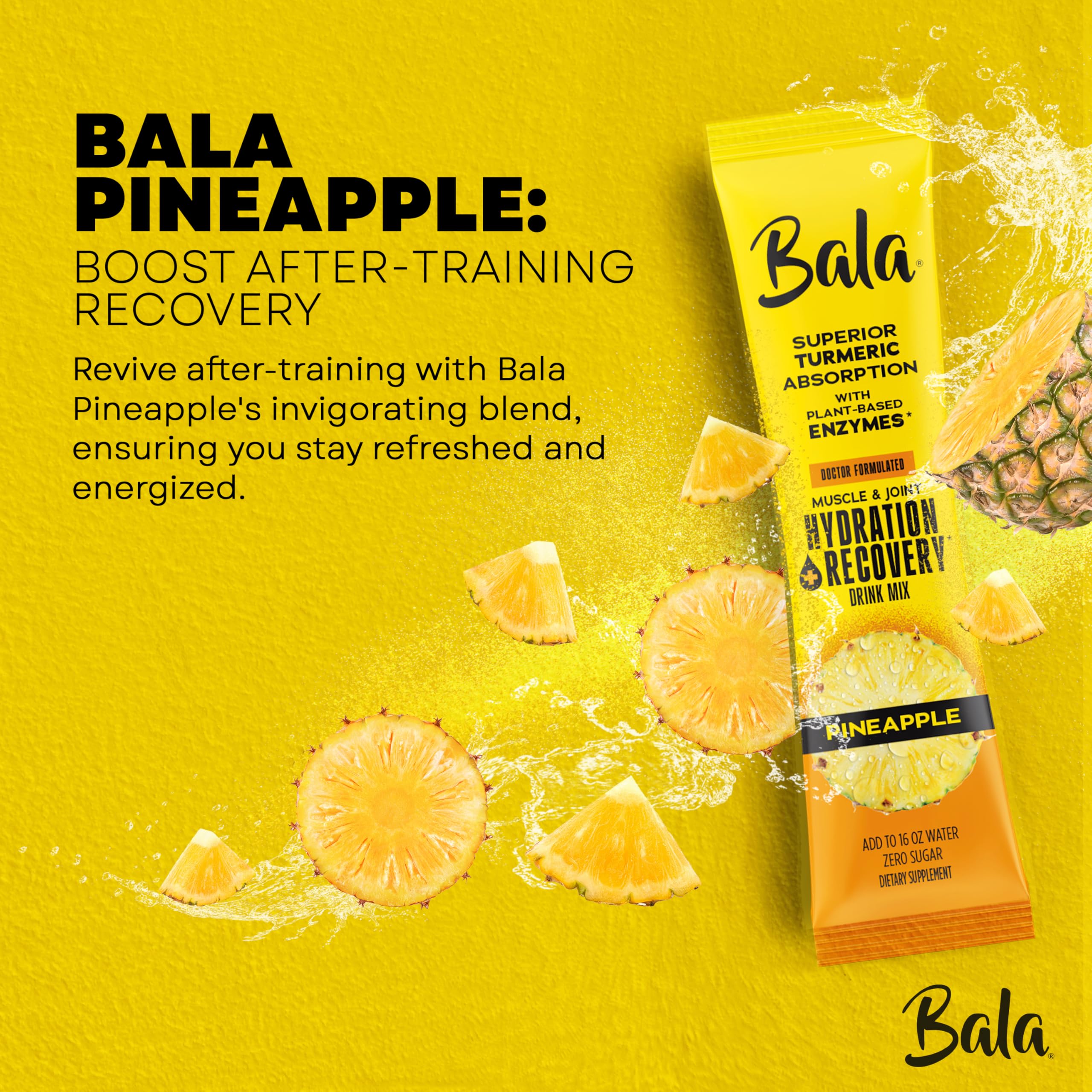 Bala Hydration Papain Sachet Individuel – usage mobile.