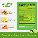 BALA ingrédients curcuma papaye ananas, enzymes végétales.