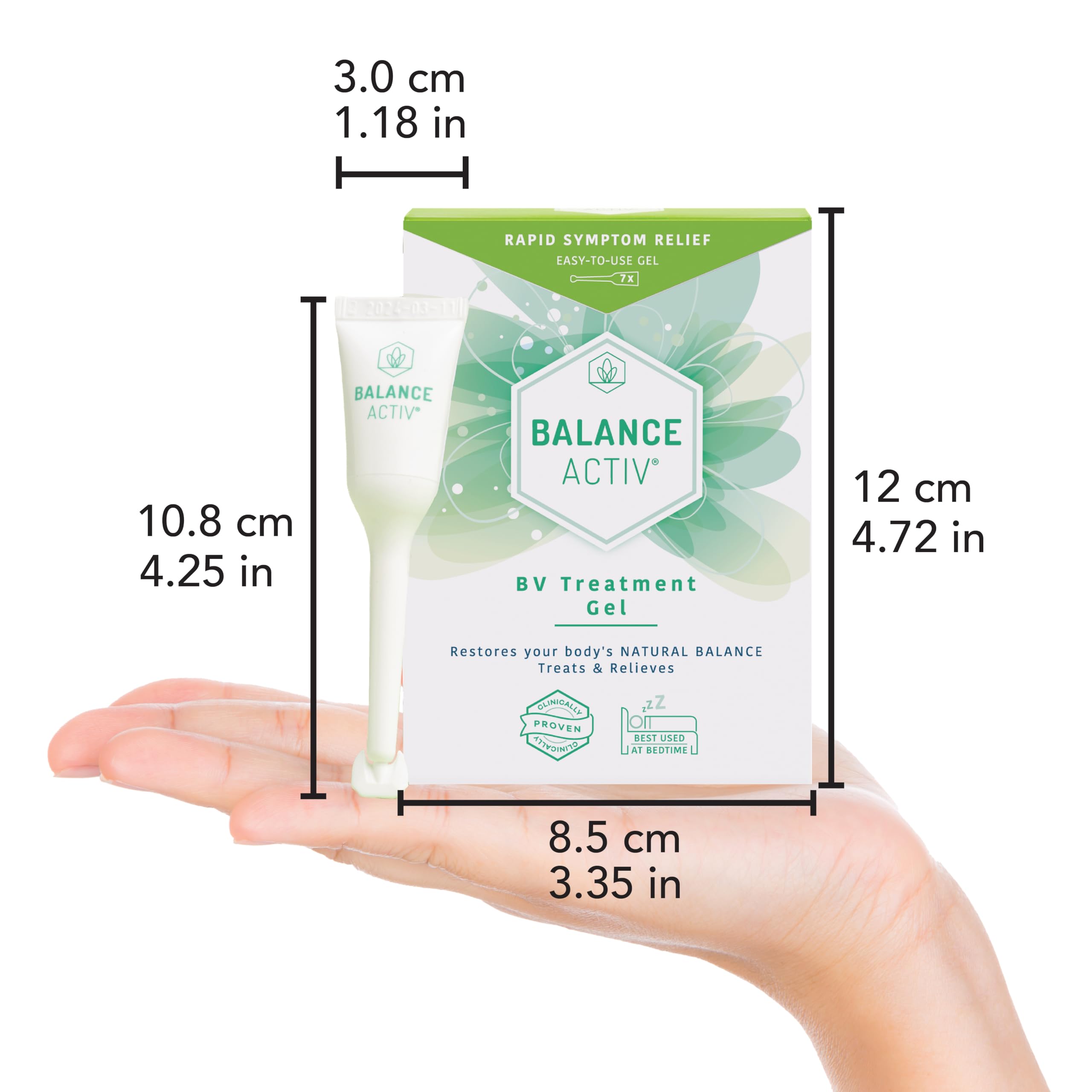 Balance Activ BV Gel, peut soutenir le confort après le sport, le cycle ou les rapports.