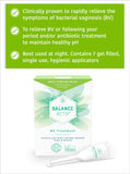 Balance Activ BV Gel, tube individuel pour une application précise et hygiène intime.