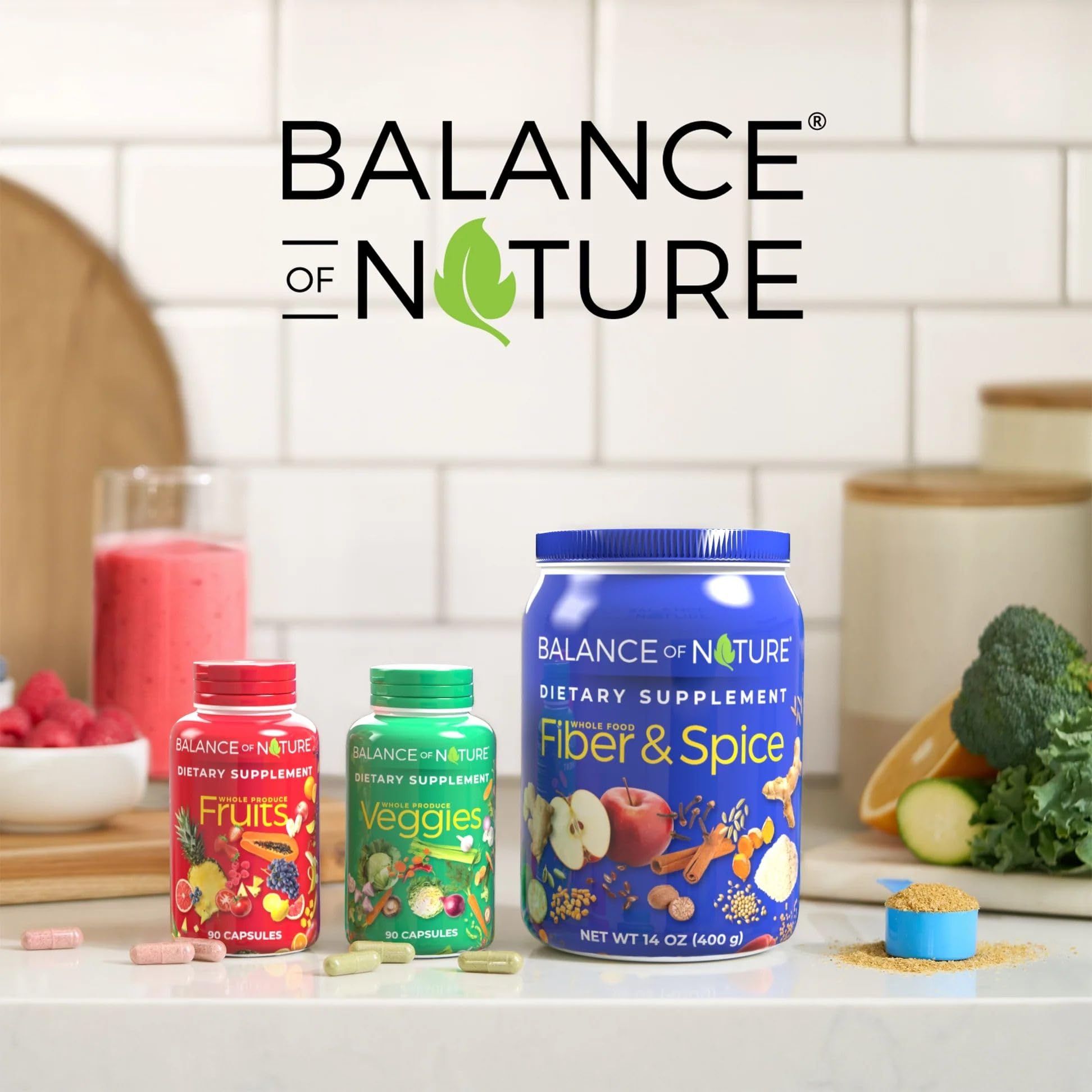 Balance of Nature - emballage-bouteille: présentation claire et pratique.