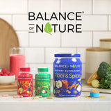 Balance of Nature - emballage-bouteille: présentation claire et pratique.