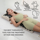 Balance Mate - tapis acupression cou : détente des tensions cervicales
