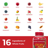 Balance of Nature Fruits – ingrédients variés offrant goût fruité et naturel.
