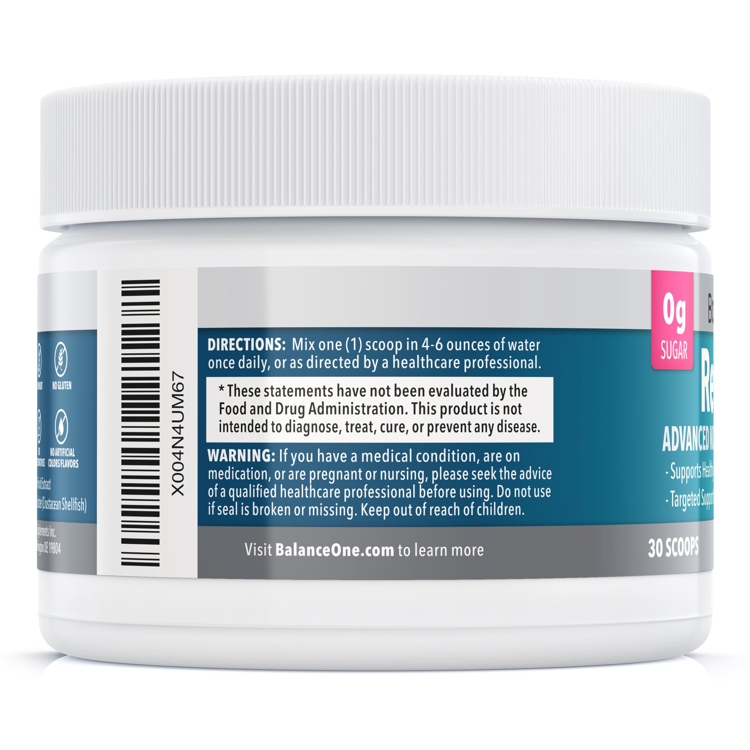 Balance ONE Arabinogalactane, fibre prébiotique pour l’équilibre intestinal.
