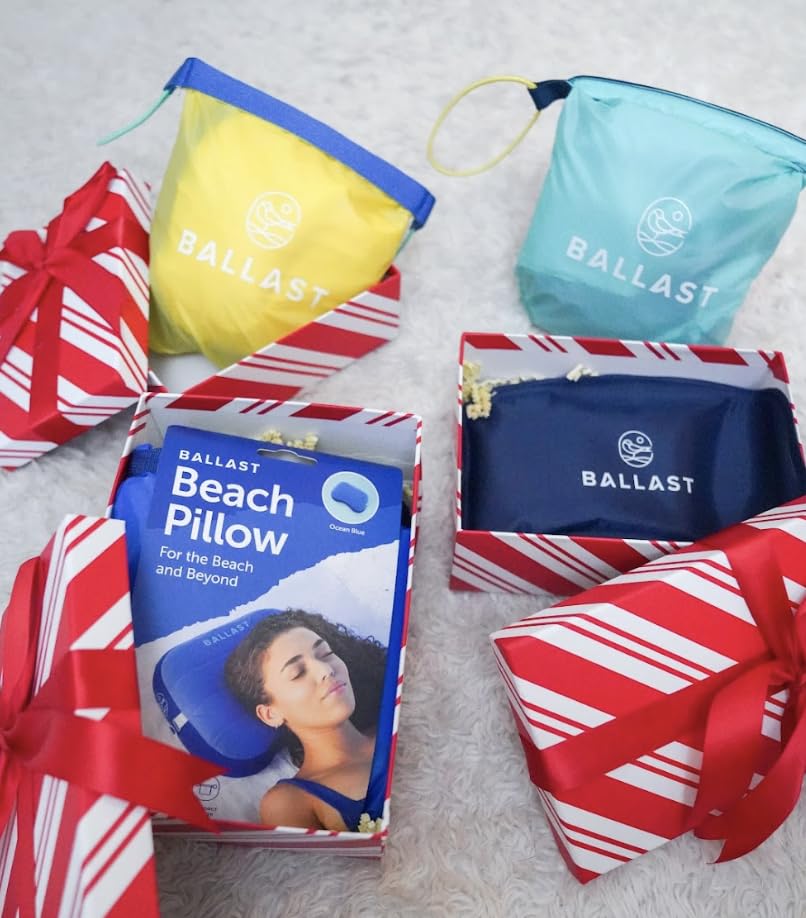 Ballast Beach Pillow avec gel pack: fraîcheur ciblée au bas du cou.