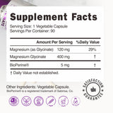 BallBuff Magnésium Glycinate 400mg – absorption-améliorée grâce à la forme glycinée et BioPerine.