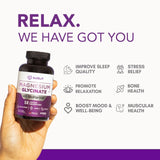 BallBuff Magnésium Glycinate 400mg – étiquette claire renforçant la confiance et l’information.