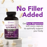 BallBuff Magnésium Glycinate 400mg – fabriqué aux États-Unis selon des normes strictes.