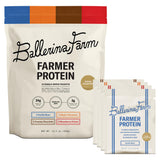 Ballerina Farm – emballage poudre whey, base protéinée prête à mélanger
