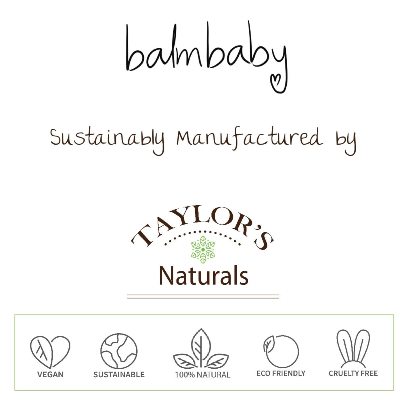 Fabriqué aux États‑Unis par BALM! Baby, marque féminine engagée.