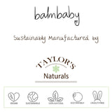 Fabriqué aux États‑Unis par BALM! Baby, marque féminine engagée.