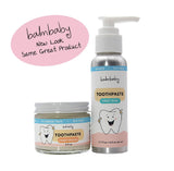Pompe orange facile à doser BALM! Baby pâte dentifrice enfant