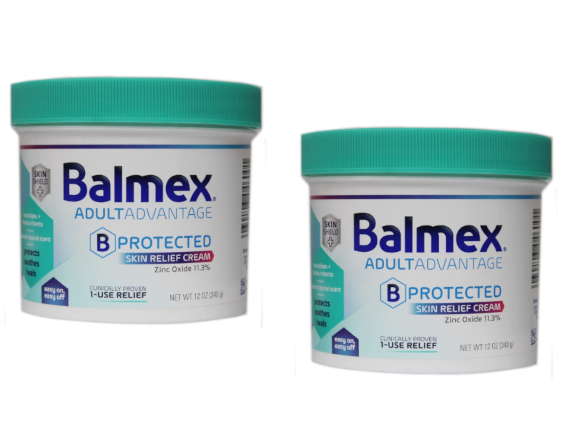 Balmex crème soin irritations adultes, bouteille 355 ml prête à l’emploi pour usage rapide.