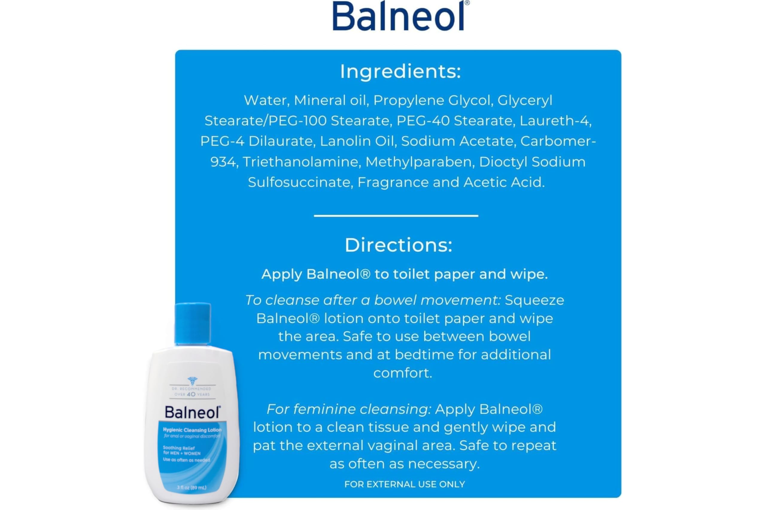 Balneol format-portable, idéal en voyage pour une hygiène respectueuse.