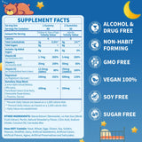 Gummies Bamofany sans sucre, formulation légère adaptée aux enfants sensibles.