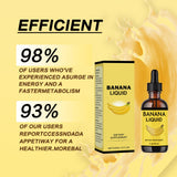 Extrait de banane liquide Original – emballage compact et prêt à emporter