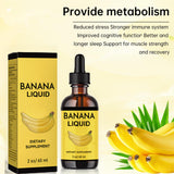 Extrait de banane liquide Original – utilisation quotidienne dans boissons et smoothies