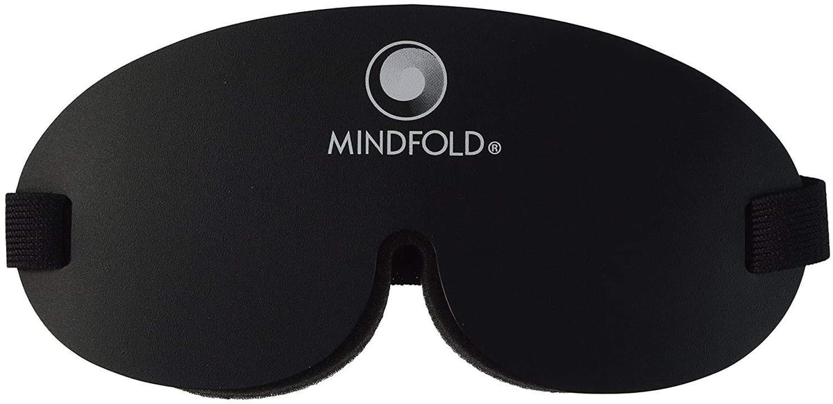 Bangerz Sunz Mindfold Masque-relaxation noir, favorise le sommeil et la méditation.