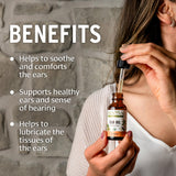 Ail dans la formule, huile d'oreille Banyan Botanicals apportant un arôme subtil.