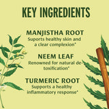 Blood Cleanse de Banyan Botanicals – emballage biologique et transparent pour la confiance.