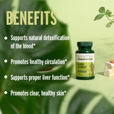 Blood Cleanse de Banyan Botanicals – tablettes neem-manjistha pour une clarté cutanée possible.