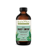 Banyan Botanicals Daily Swish – bouteille menthe, haleine fraîche après brossage.