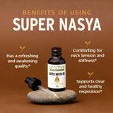 Emballage éco-responsable du Nasya Oil Banyan Botanicals, sécurité et simplicité.