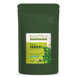 Guduchi en poudre par Banyan Botanicals, emballage recyclable pour démarrer votre routine bien-être.