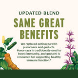 Banyan Botanicals Renforce-immunité – ingrédients biologiques et traçabilité durable.