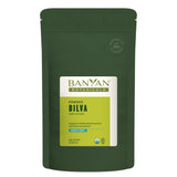 Poudre Bilva Banyan Botanicals – emballage et qualité biologique.
