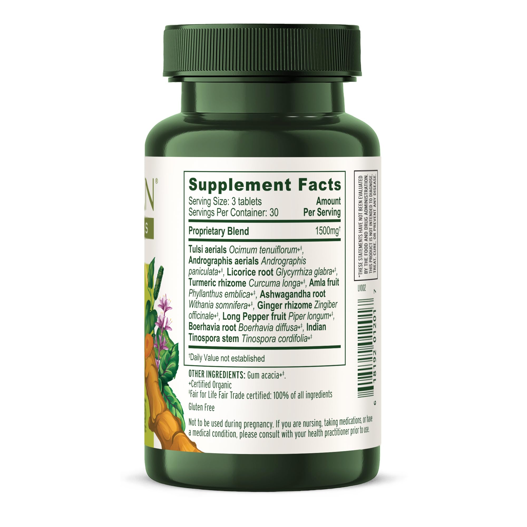 Banyan Botanicals Renforce-immunité – produit végétal et éthique pour le bien-être général.