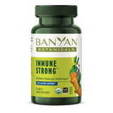 Banyan Botanicals Renforce-immunité – bouteille et comprimés, soutien potentiel au système immunitaire.