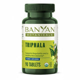 Triphala Banyan Botanicals en bouteille, usage quotidien pour la digestion