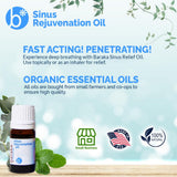 Baraka Sinus Rejuvenation – gouttes prêtes à l’emploi pour le confort nasal.