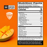 BPN Electrolytes poudre mangue prête à mélanger pour réduire la fatigue pendant l’effort