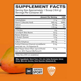 BPN Flight Pre Workout – étiquette mangue, saveur et formule visibles
