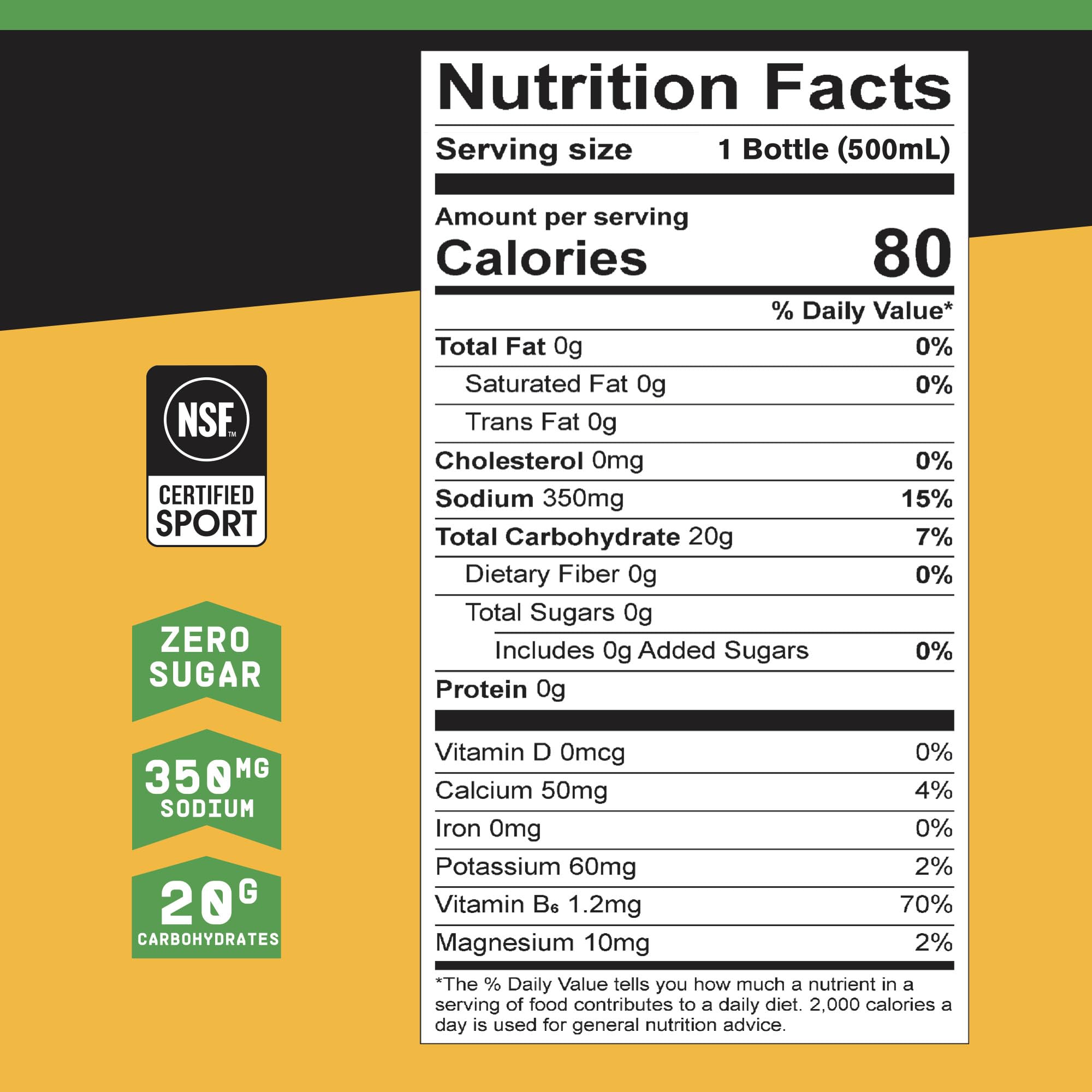 BARE PERFORMANCE NUTRITION G.1.M Sport RTD saveur citron-lime rafraîchissante pour l'effort